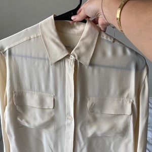 Equipment silk blouse, size small
